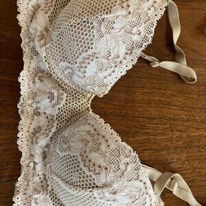 Josie Natori Cream Lace Bra